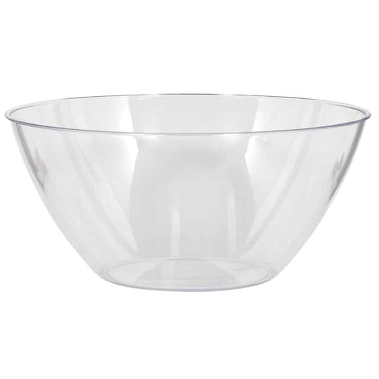 Michaels, 6 Pack: 5qt. Clear Plastic Serving Bowl by Celebrate It™ – Category: Party Serveware
